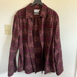 Goodfellow & Co Aztec Southwestern Button Up